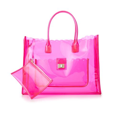 juicy couture clear bag.